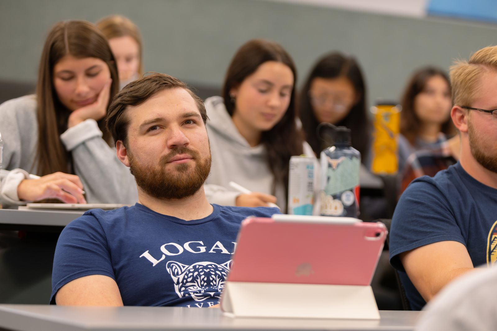 Logan University students on campus