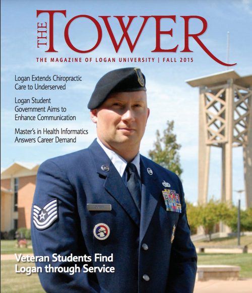 The Tower magazine cover, Fall 2015