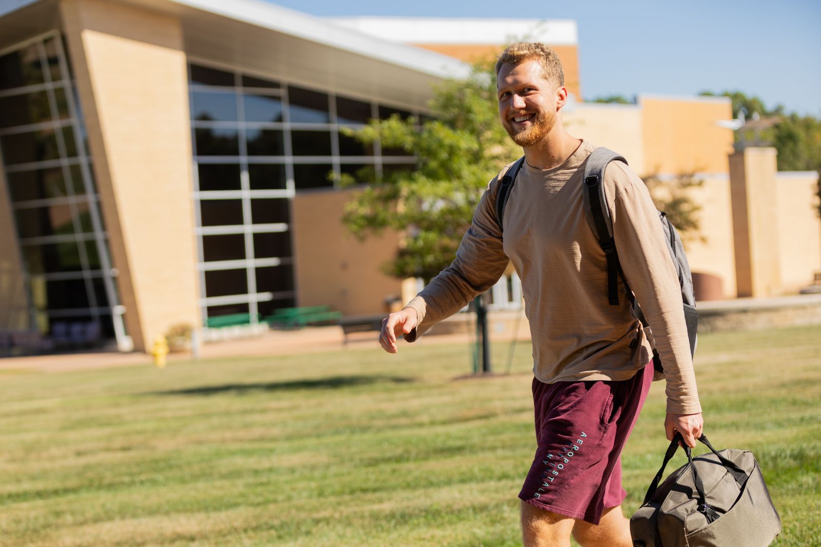 Logan University students on campus